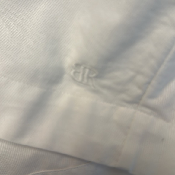 banana republic black label white button up blouse - Picture 6 of 9